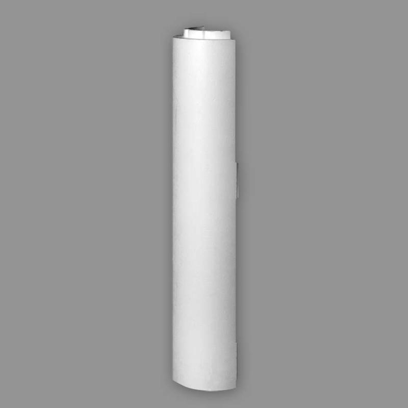 Halbsäule HS 22 R/H, Ø = 220 mm, Länge 835 mm (Deko Säule)